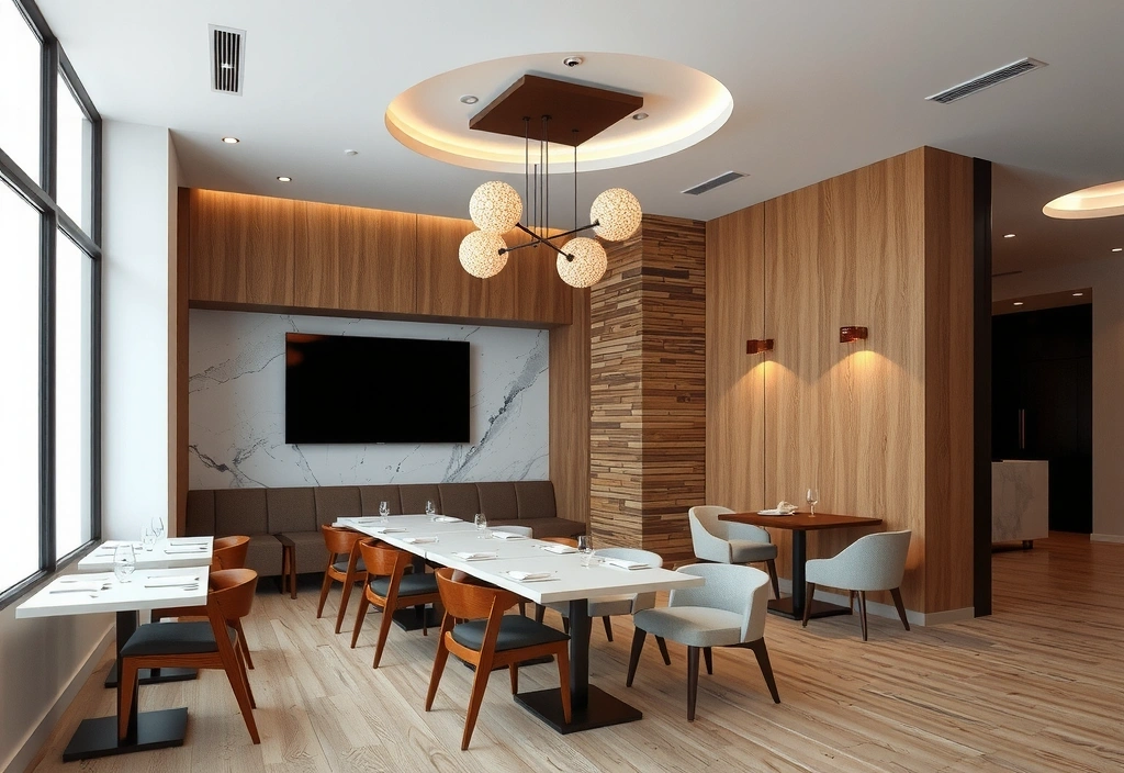 Restaurant branding and interior design concept